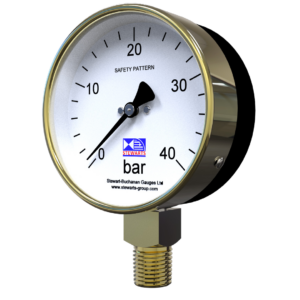 Safety Pattern Aluminium Case Pressure Gauge