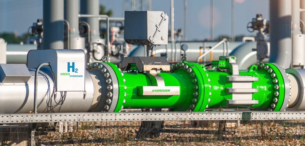 Hidrogén infrastruktúra, csővezeték és nyomásfokozó