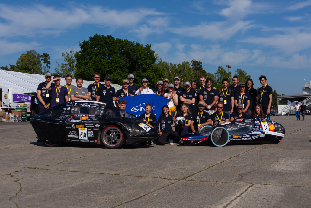 A BME SharkTeam a Shell Eco-marathon versenyen