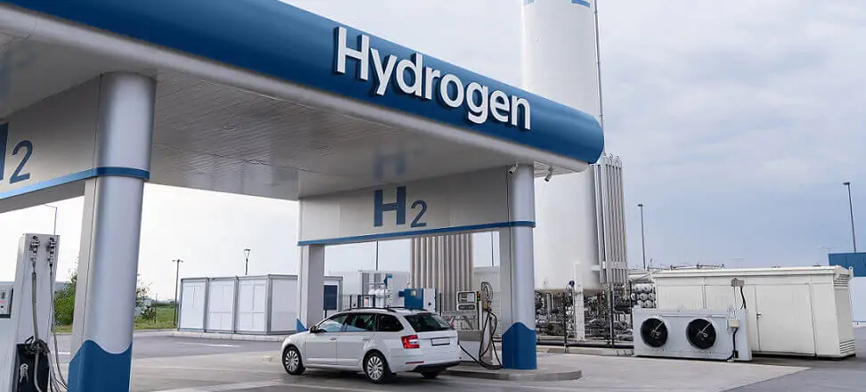 Hidrogén töltőállomás Lengyelországban