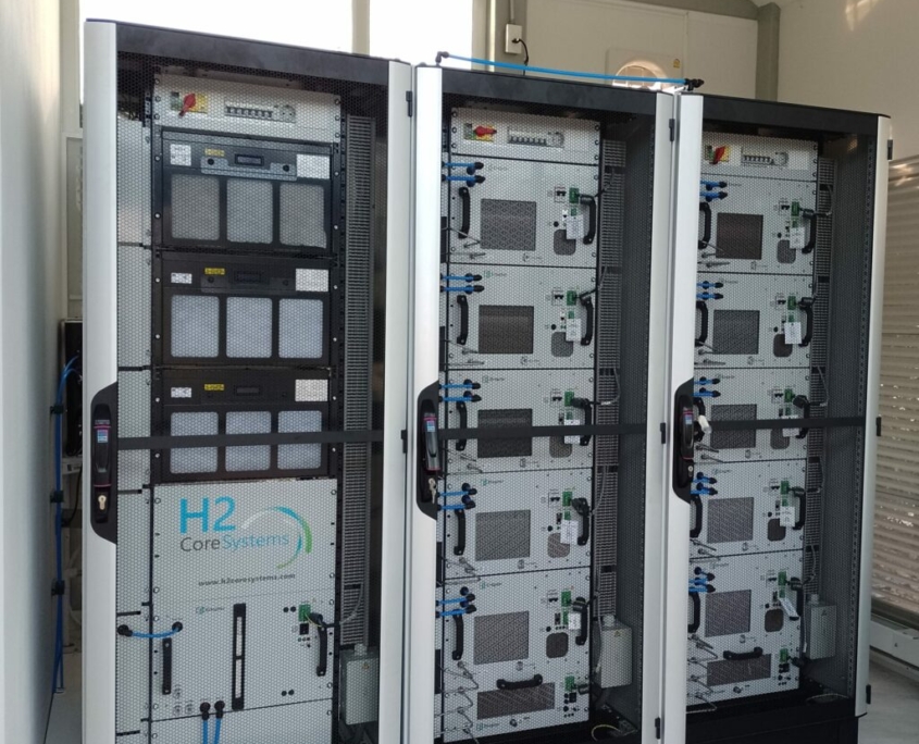 Elektrolizálók szekrény elrendezésben